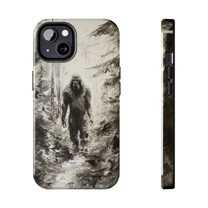 "Bigfoot in the Wilderness" Cell Phone Case – Encounter Bigfoot's Mystery -Tough Phone Cases