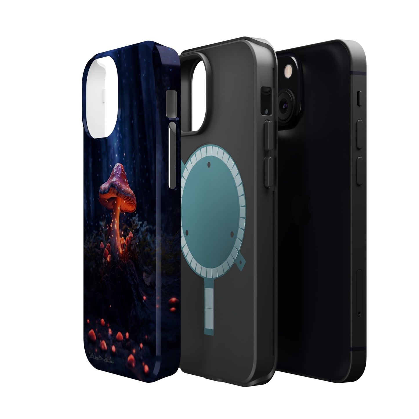 Introducing the "Enchanted Magic Mushroom" Cell Phone Case – Unveil the Mystical Realm -MagSafe Tough Cases