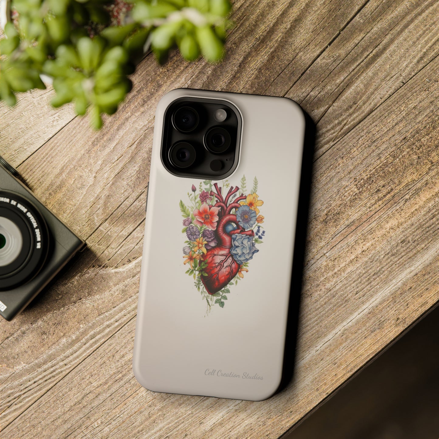 "Blooming Hearts" -MagSafe Tough iPhone Cases