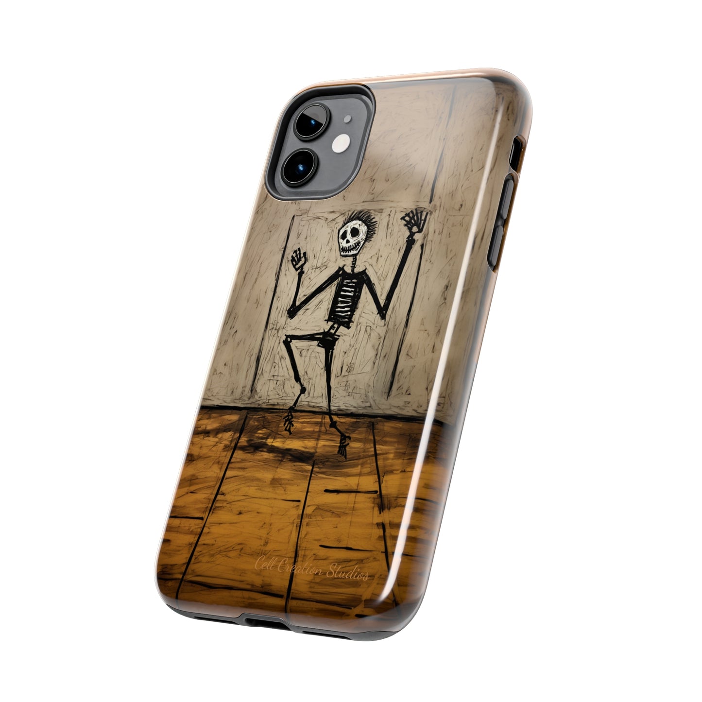 "Groovy Bones Skeleton" -Tough iPhone Cases