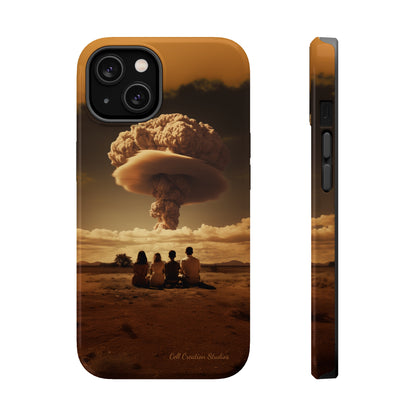 Introducing our "Skywatchers" Cell Phone Case - A Thought-Provoking Design -MagSafe Tough Cases