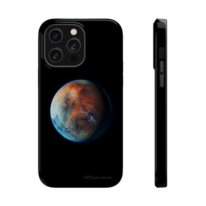 Introducing the "Mars Marvel" Cell Phone Case – Explore the Red Planet -MagSafe Tough Cases