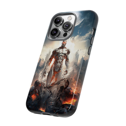 Introducing the "Cyber Guardian" Cell Phone Case – Embrace Futuristic Heroism -Tough Cases