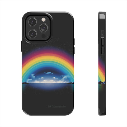 "Vibrant Skies: Rainbow Sunset" Cell Phone Case -Tough Phone Cases