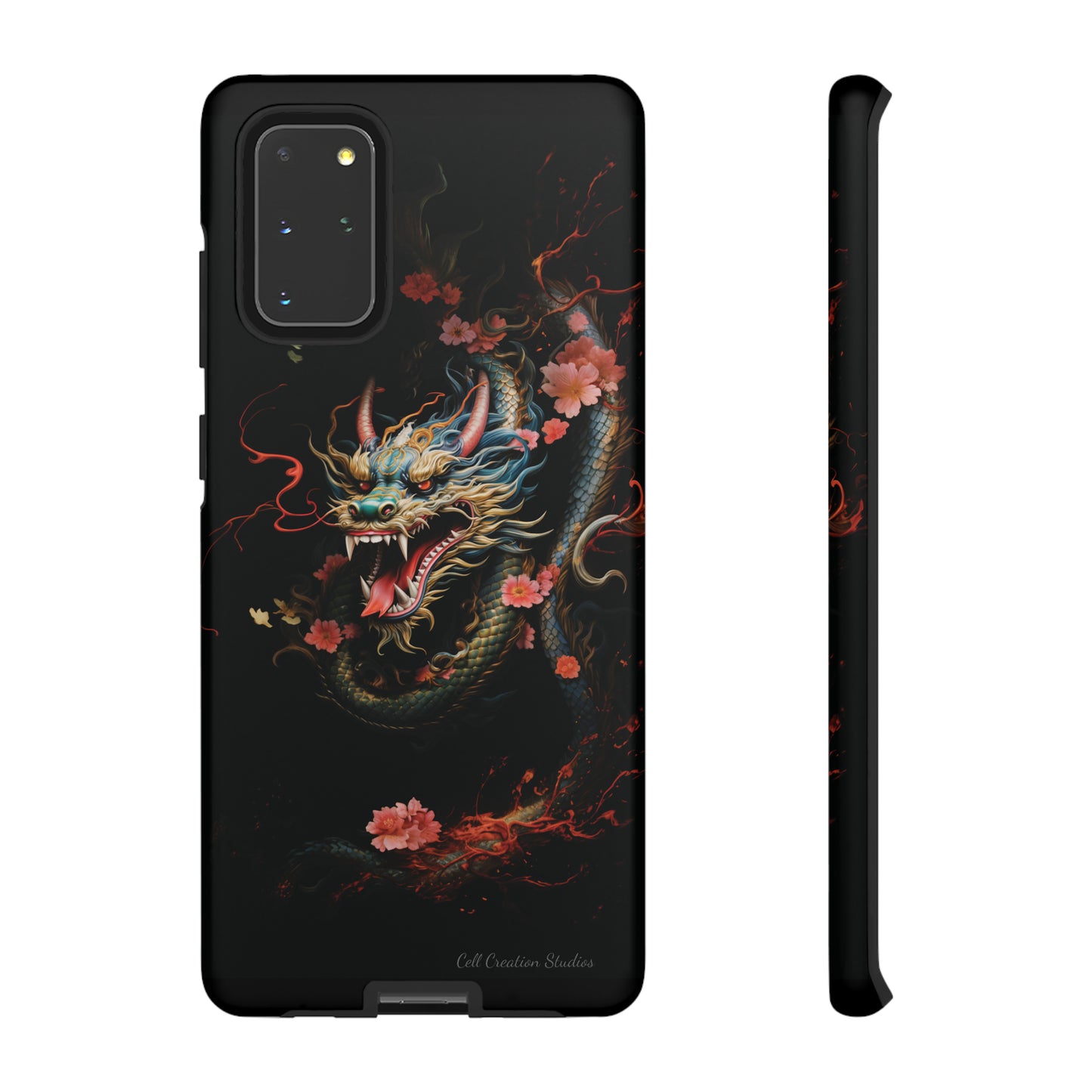 Introducing the "Mystical Japanese Dragon" Cell Phone Case – Unleash the Dragon's Power -Tough Cases