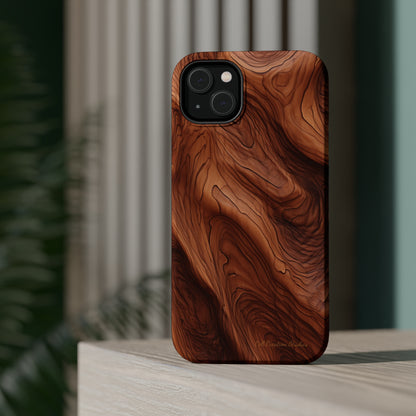 The "Eternal Woodgrain" Phone Case -MagSafe Tough Cases