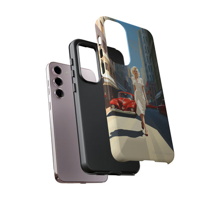 "City Stroll Glamour" Marilyn Monroe Phone Case -Tough Cases