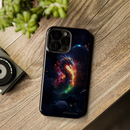 "Cosmic Dragon Unleashed" -MagSafe Tough iPhone Cases