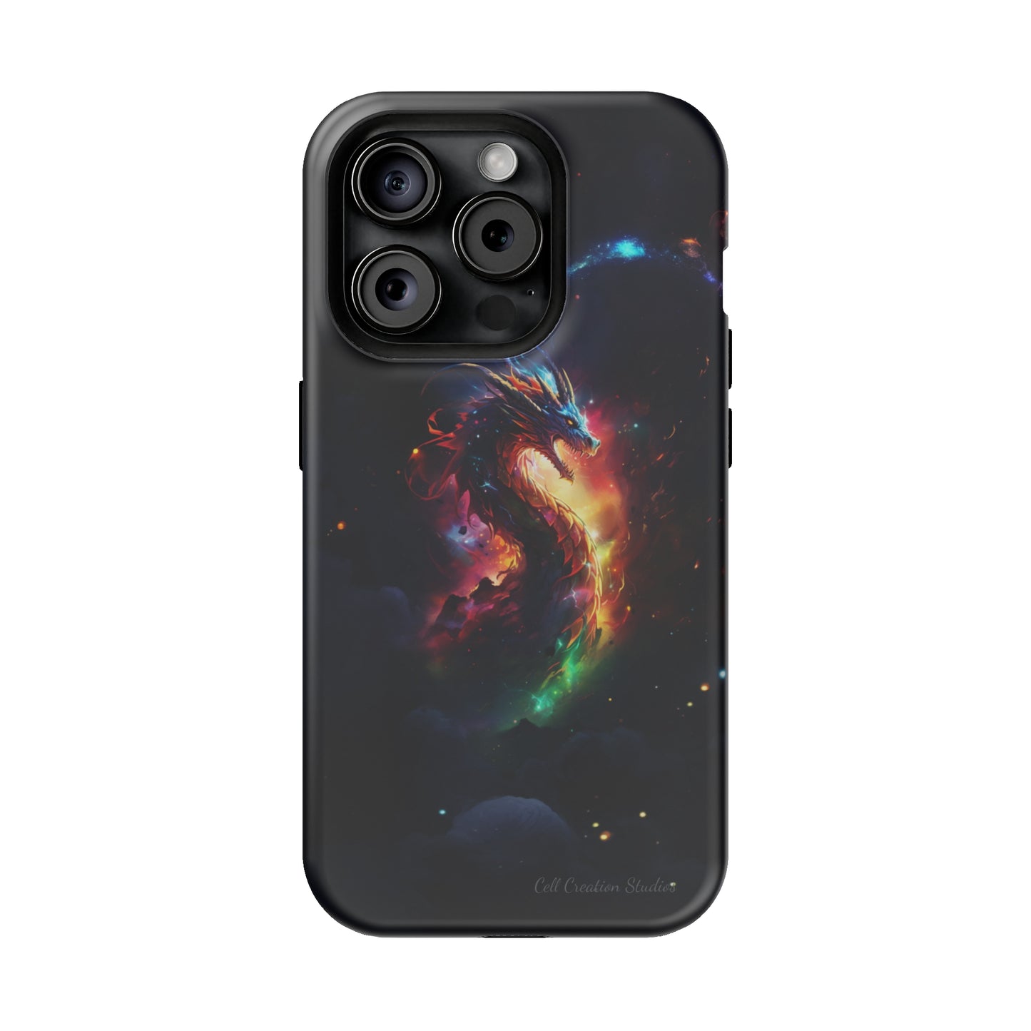 "Cosmic Dragon Unleashed" -MagSafe Tough iPhone Cases