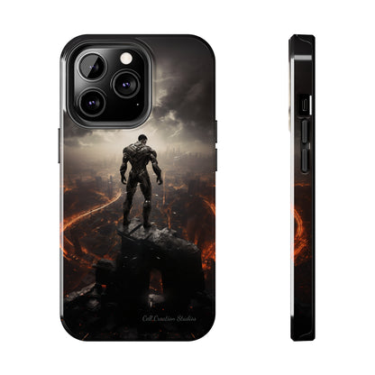 Introducing the "Cyber Guardian" Cell Phone Case – Embrace Futuristic Heroism -Tough Phone Cases