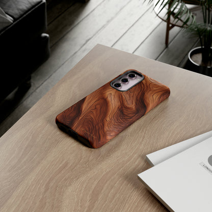 The "Eternal Woodgrain" Phone Case -Tough Cases