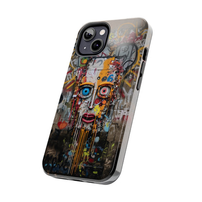 "Urban Graffiti Face" -Tough Phone Cases