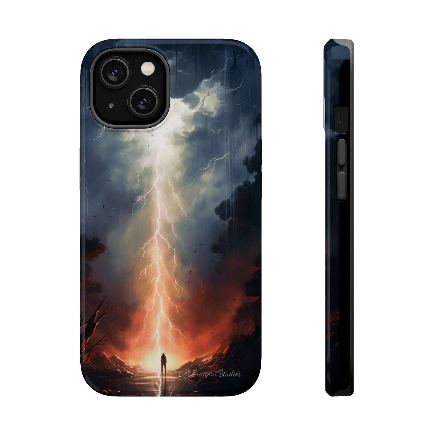 Introducing the "Thunderstrike" Cell Phone Case – Feel the Pulse of the Storm -MagSafe Tough Cases