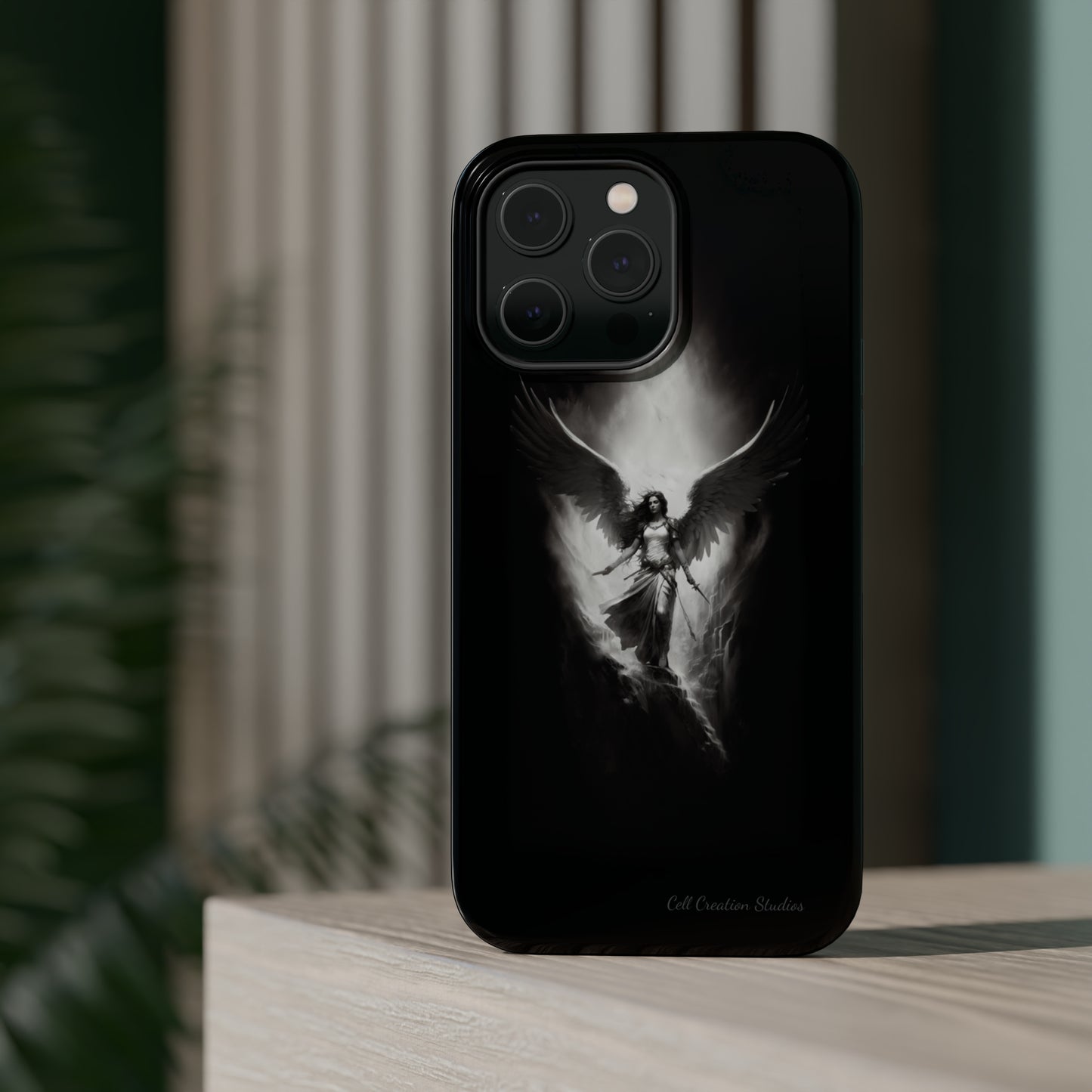 "Celestial Angelic Guardian" -MagSafe Tough Phone Cases