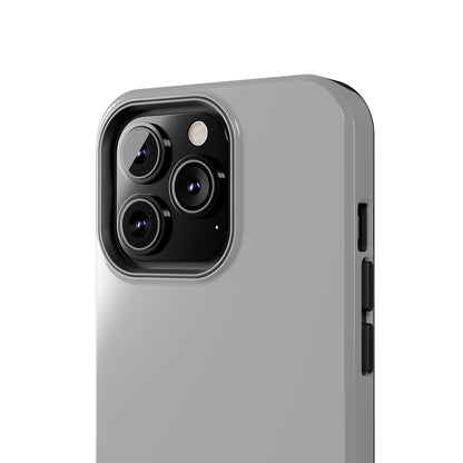 "Sleek Silver Essence" -Tough iPhone Cases