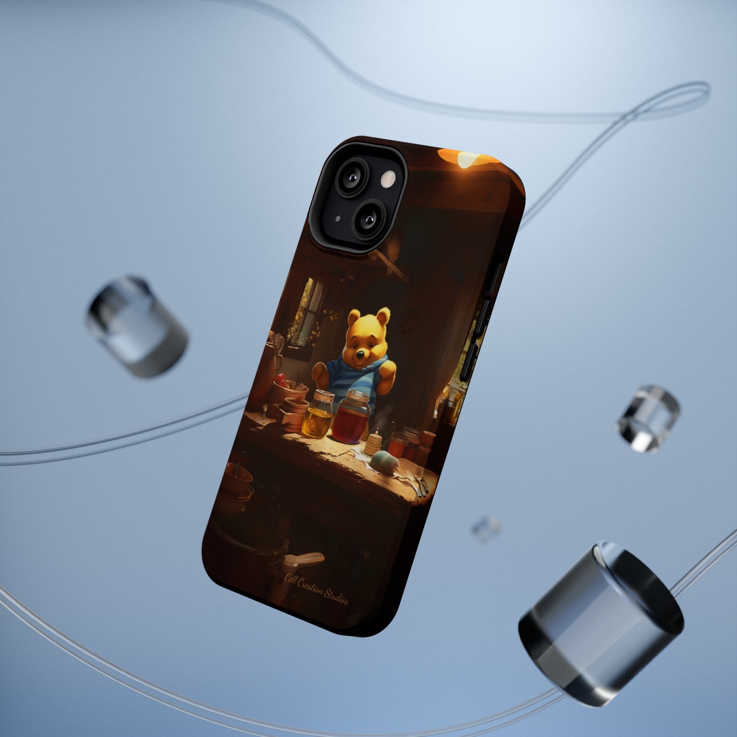 Introducing the "Winnie-The-Pooh's Honey Haven" Cell Phone Case – A Sweet Nostalgic Delight -MagSafe Tough Cases