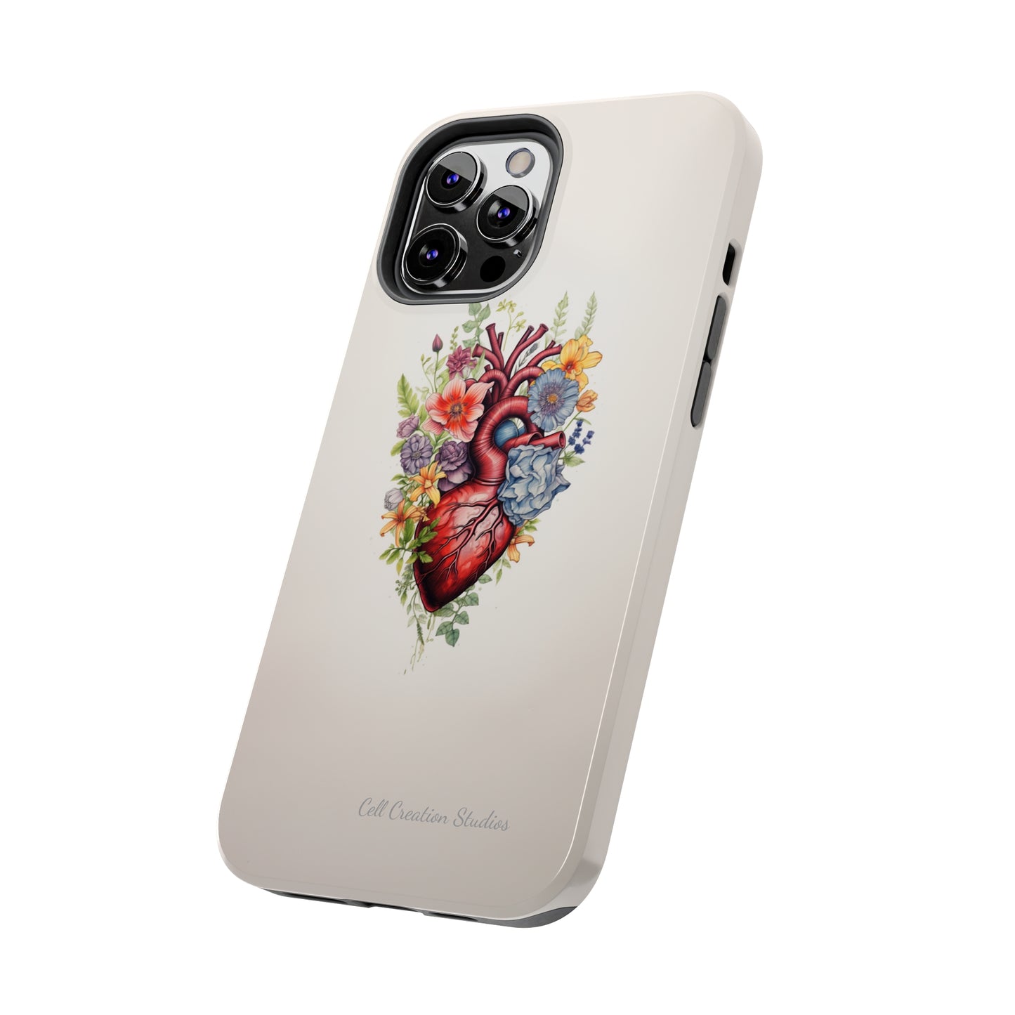 "Blooming Hearts" -Tough iPhone Cases