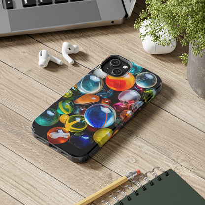 Introducing the "Vibrant Marbles Mosaic" Cell Phone Case – Carry a Kaleidoscope of Colors! -Tough Phone Cases