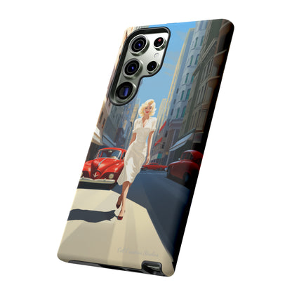 "City Stroll Glamour" Marilyn Monroe Phone Case -Tough Cases