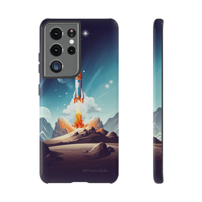 Introducing our "Galactic Odyssey" Cell Phone Case – Launch Your Device into Adventure -Tough Cases