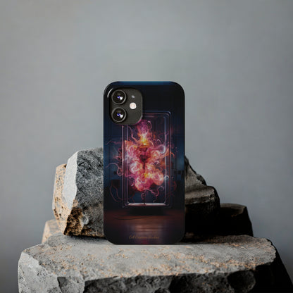 Introducing the "Ethereal Ember" Cell Phone Case – Capturing the Essence of Mystery -Slim Phone Cases