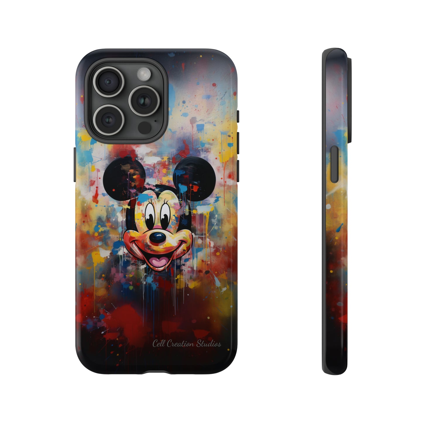 "Cheerful Mickey Mouse" -Tough iPhone Cases