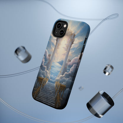 Introducing the "Celestial Gateway" Cell Phone Case – Elevate Your Device with Heavenly Splendor -MagSafe Tough Cases