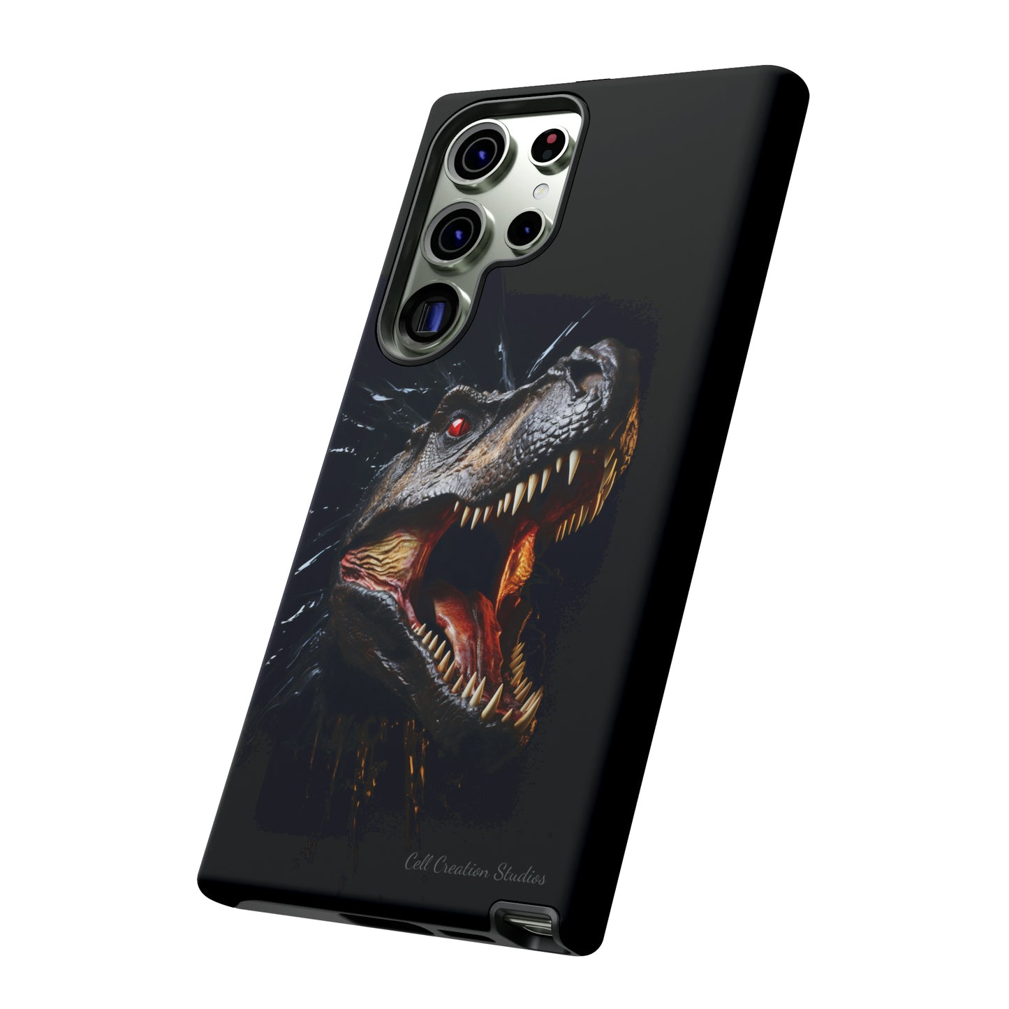 "Jurassic Impact" T-Rex Phone Case -Tough Cases