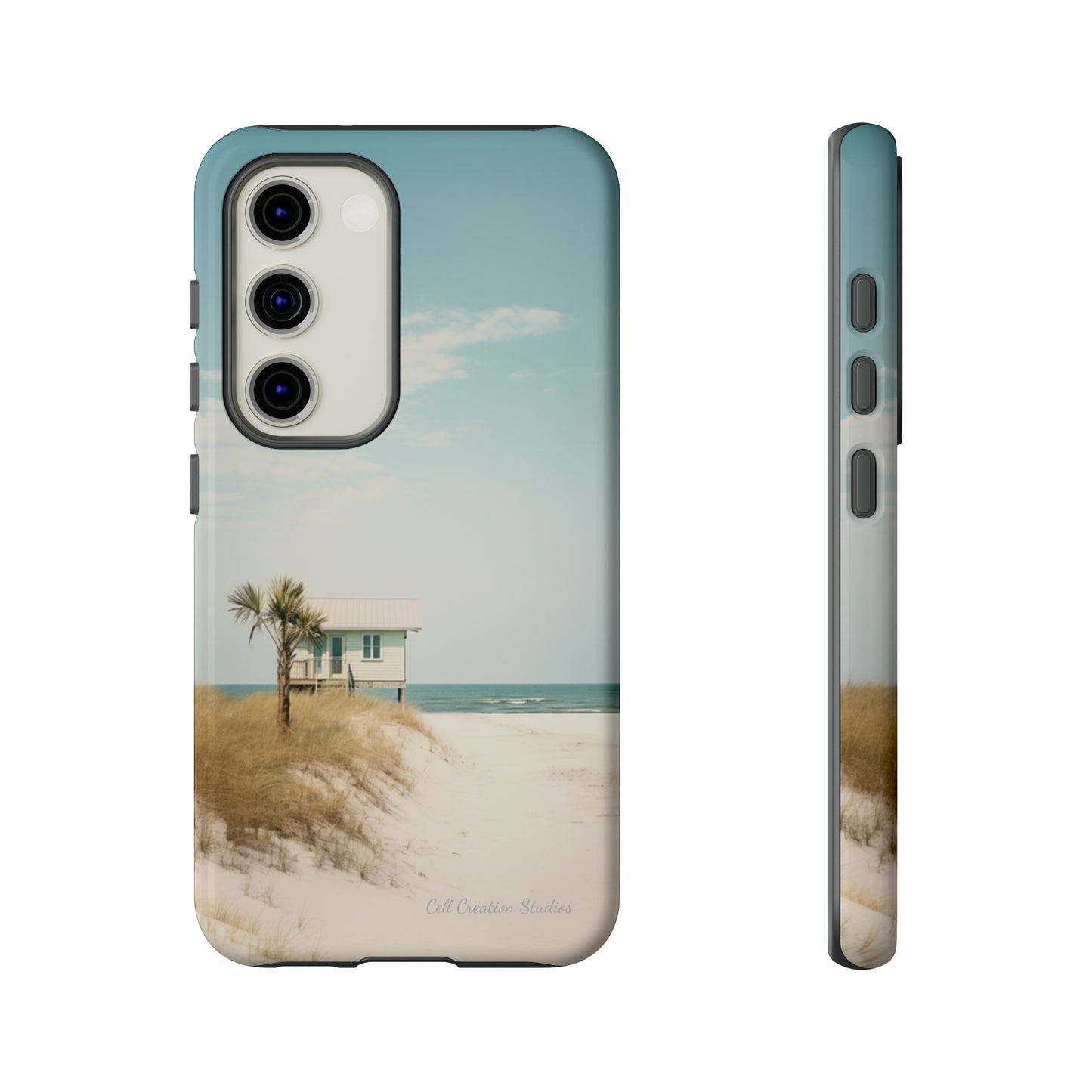 "Seaside Haven" -Tough Samsung Phone Cases