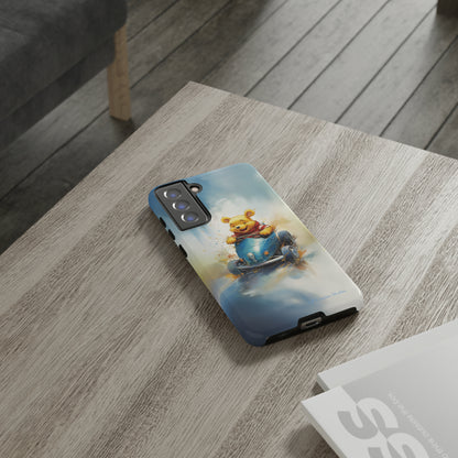 "Winnie-the-Pooh's Race Day" Phone Case -Tough Cases