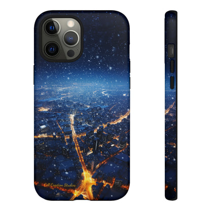 "Urban Snowfall Glow" -Tough iPhone Cases