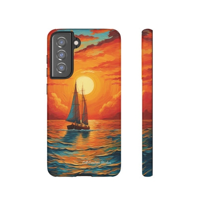 "Sailboat Sunset" - Tough Samsung Cases