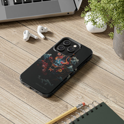 Introducing the "Japanese Dragon Majesty" Cell Phone Case – Embrace the Legend in Style -Tough Phone Cases