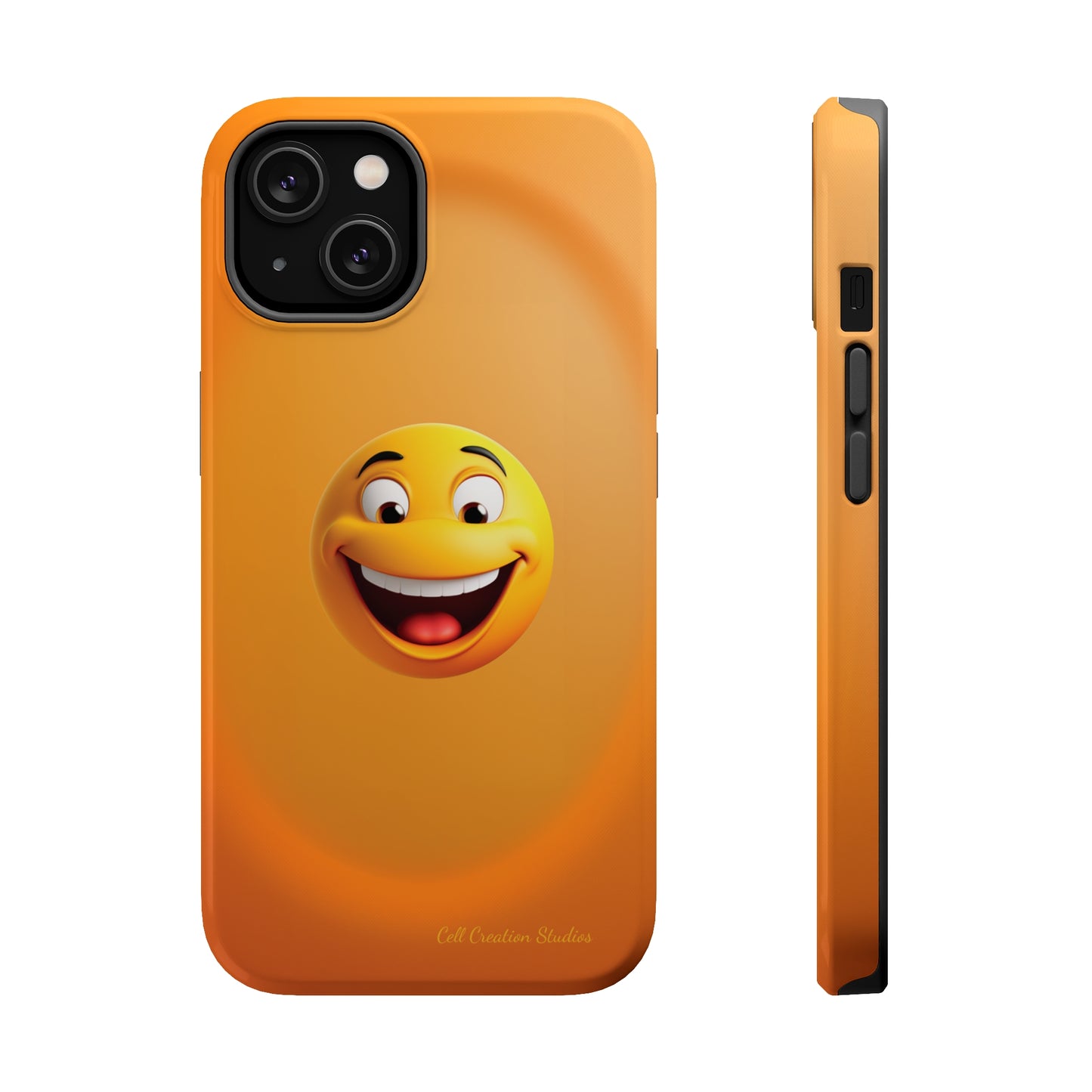 Introducing the "Laughing Emoji" Cell Phone Case – Carry Laughter Everywhere -MagSafe Tough Cases