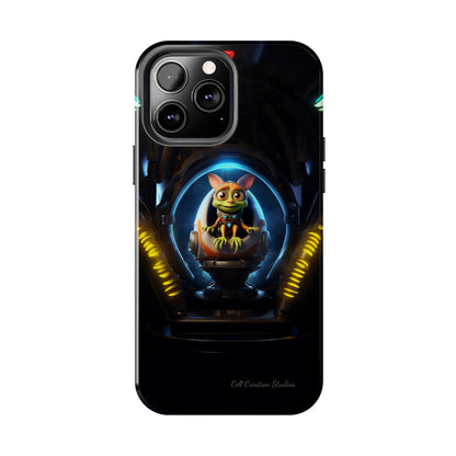 The "Galactic Explorer Alien Spaceship" Phone Case -Tough Phone Cases