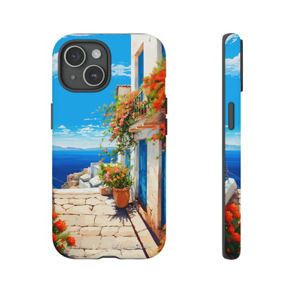 "Mediterranean Bliss Horizon" -Tough iPhone Cases