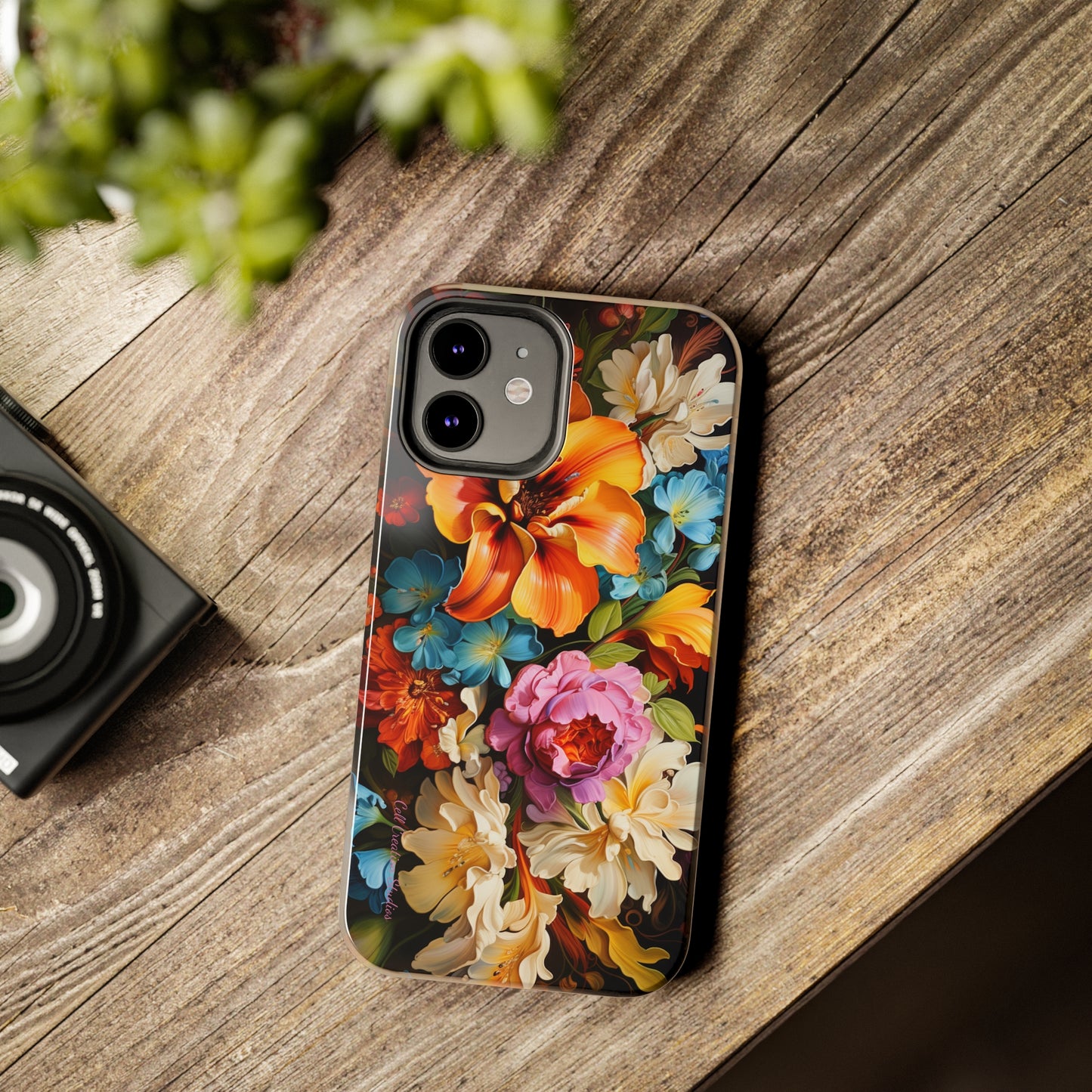 Introducing the "Floral Elegance" Cell Phone Case – Blossom with Style -Tough Phone Cases