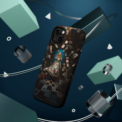 Introducing the "Alice in Wonderland" Cell Phone Case – A Journey Through Imagination -MagSafe Tough Cases