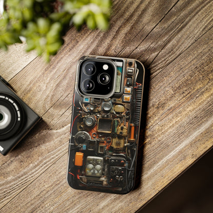 Introducing the "Tech Insight" Cell Phone Case – Explore Inner Workings with Transparent Design -Tough Phone Cases