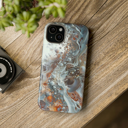 "3D Liquid Splash" -MagSafe Tough iPhone Cases