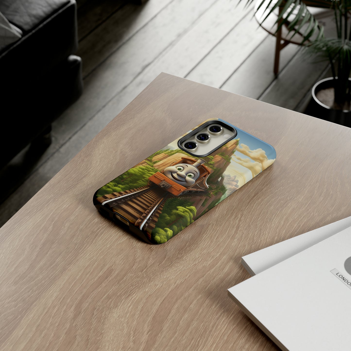 The "Mountain Journey Train" Character Phone Case-Tough Cases