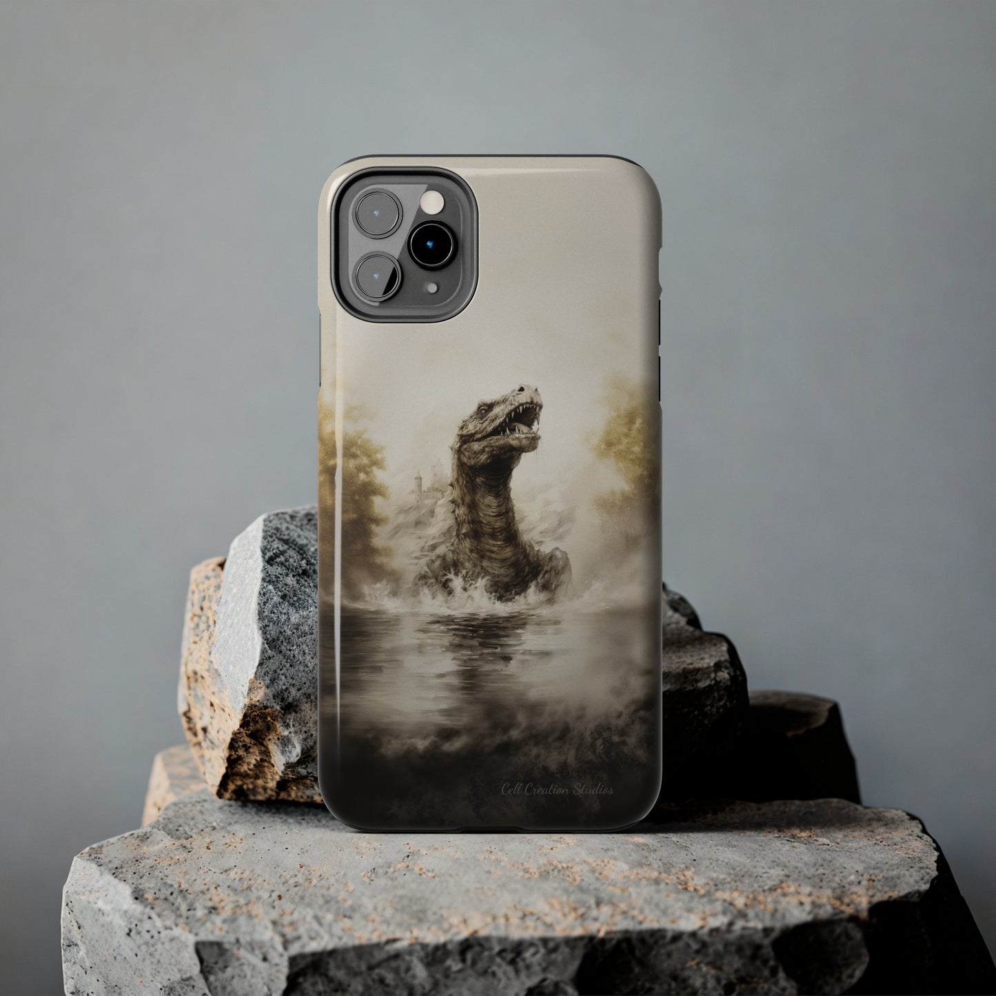 Introducing the "Nessie Unleashed" Cell Phone Case – Legendary Encounter Captured! -Tough Phone Cases