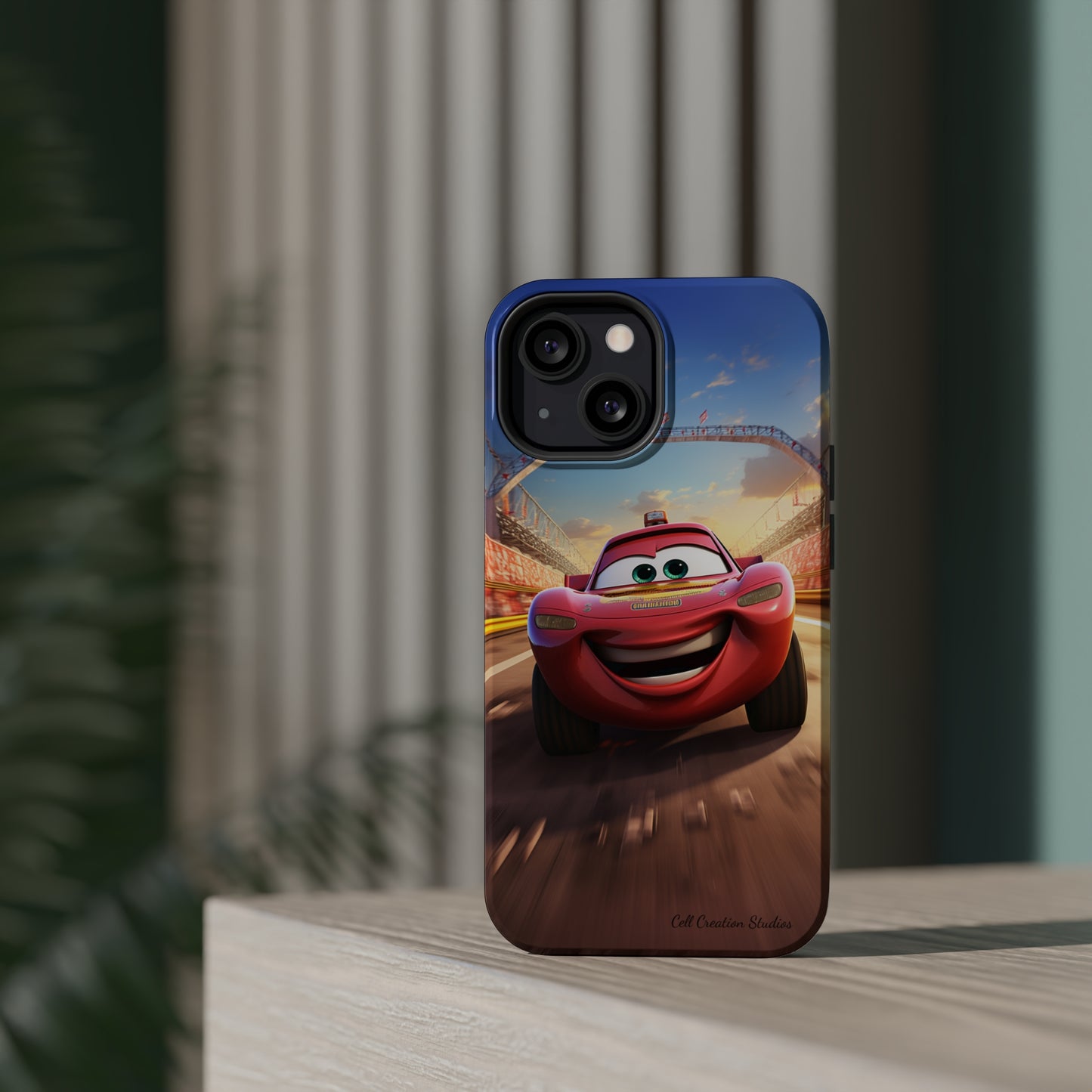 The " Smiling Red Racer" Phone Case -MagSafe Tough Cases