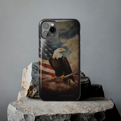 Introducing the "Eagle's Majesty" Cell Phone Case – Soar with American Pride -Tough Phone Cases