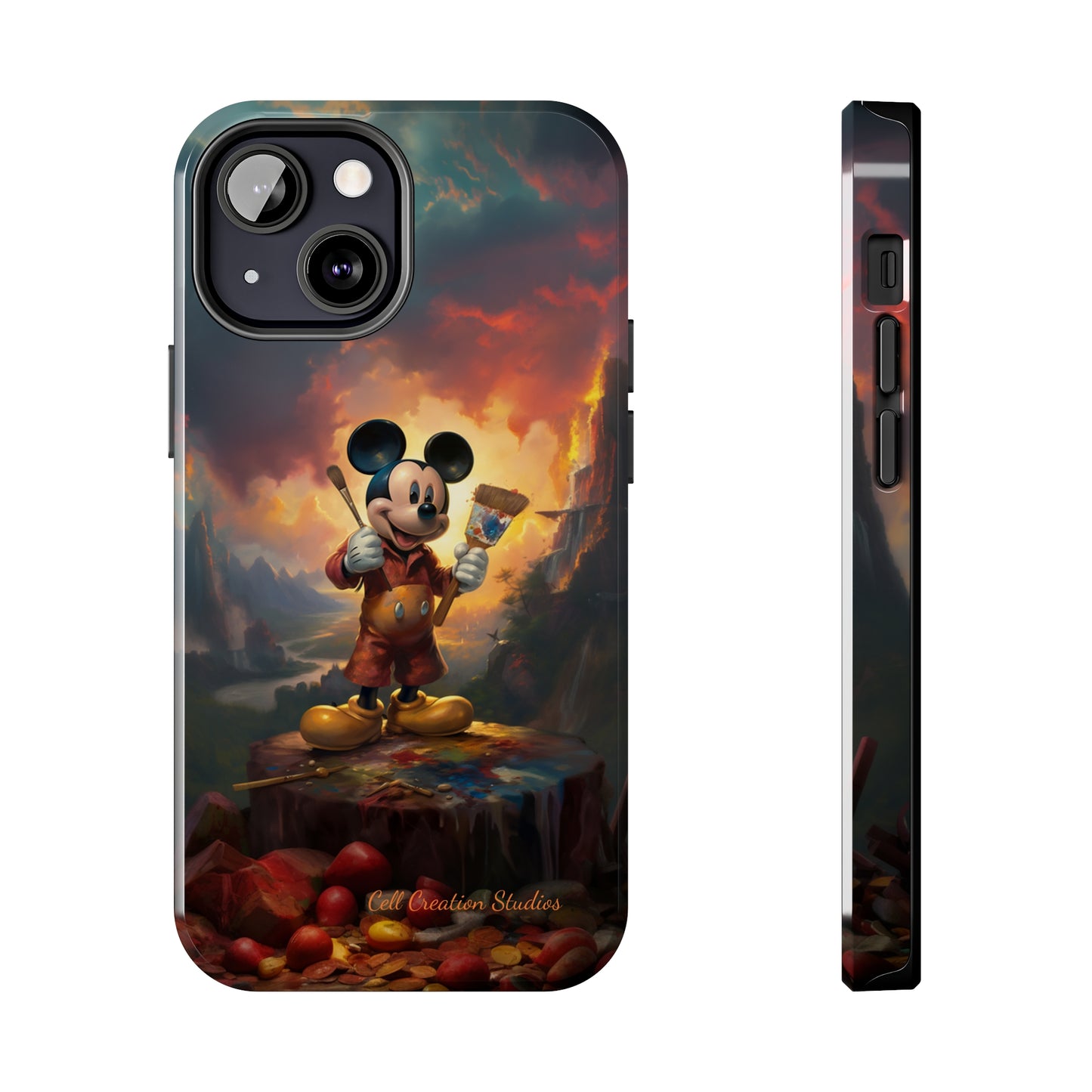 "Artist Mickey" -Tough iPhone Cases