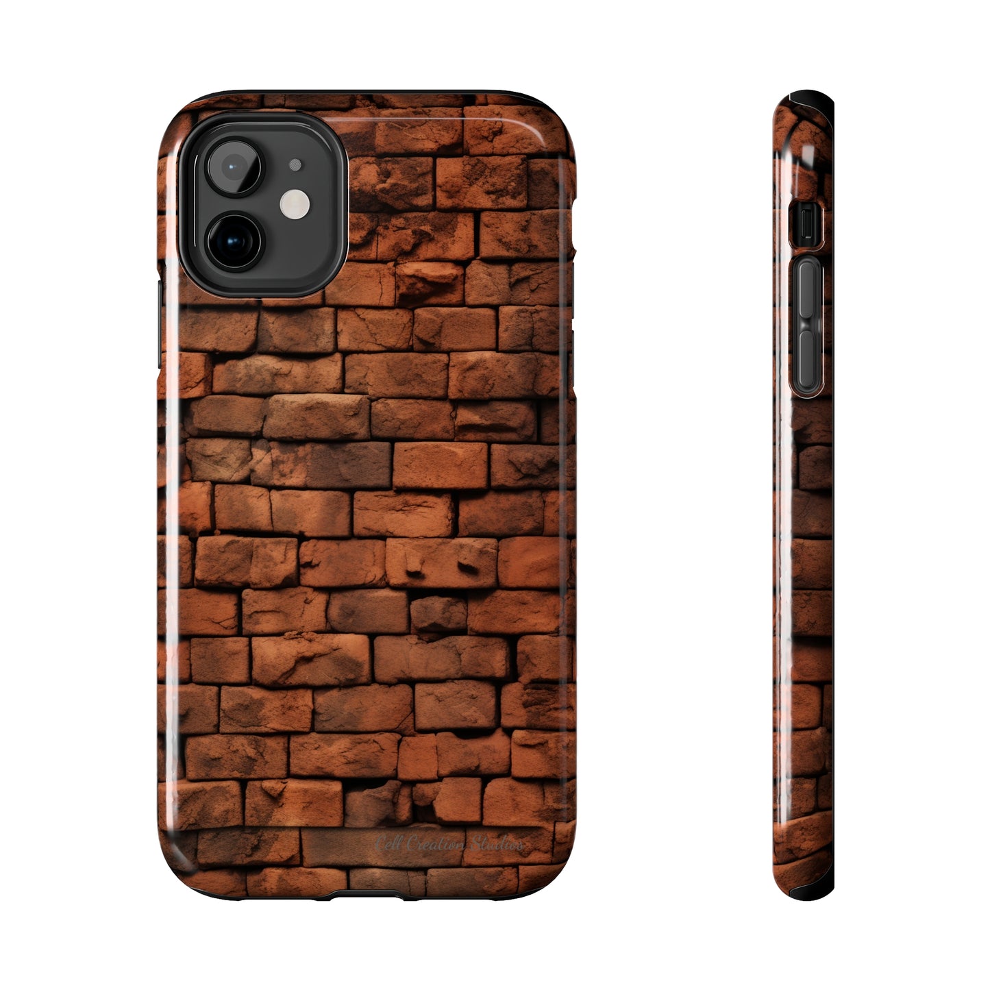 Introducing our "Urban Brick Wall" Cell Phone Case – the perfect blend of urban style and device protection -Tough Phone Cases