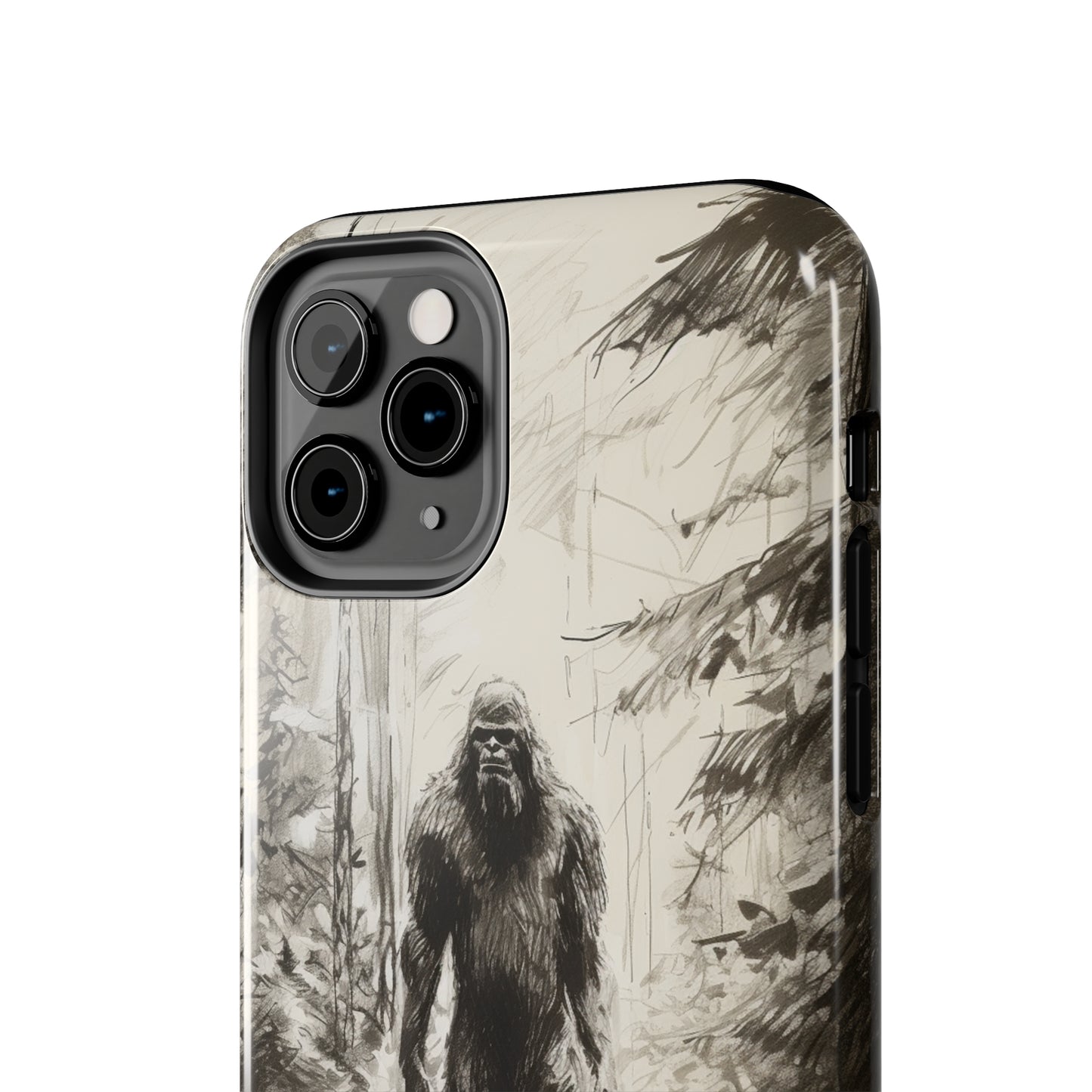 "Bigfoot in the Wilderness" Cell Phone Case – Encounter Bigfoot's Mystery -Tough Phone Cases