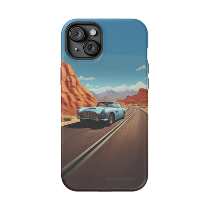 "Silver Racing Legend" -MagSafe Tough iPhone Cases