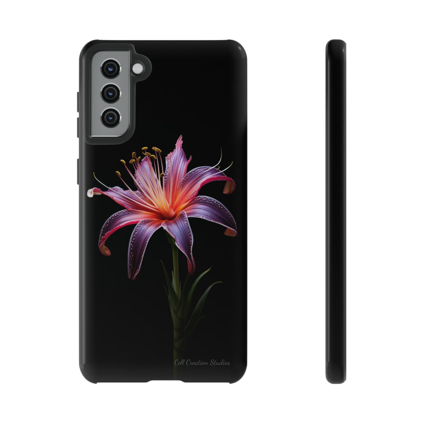 "Vibrant Purple Lily" Phone Case -Tough Cases