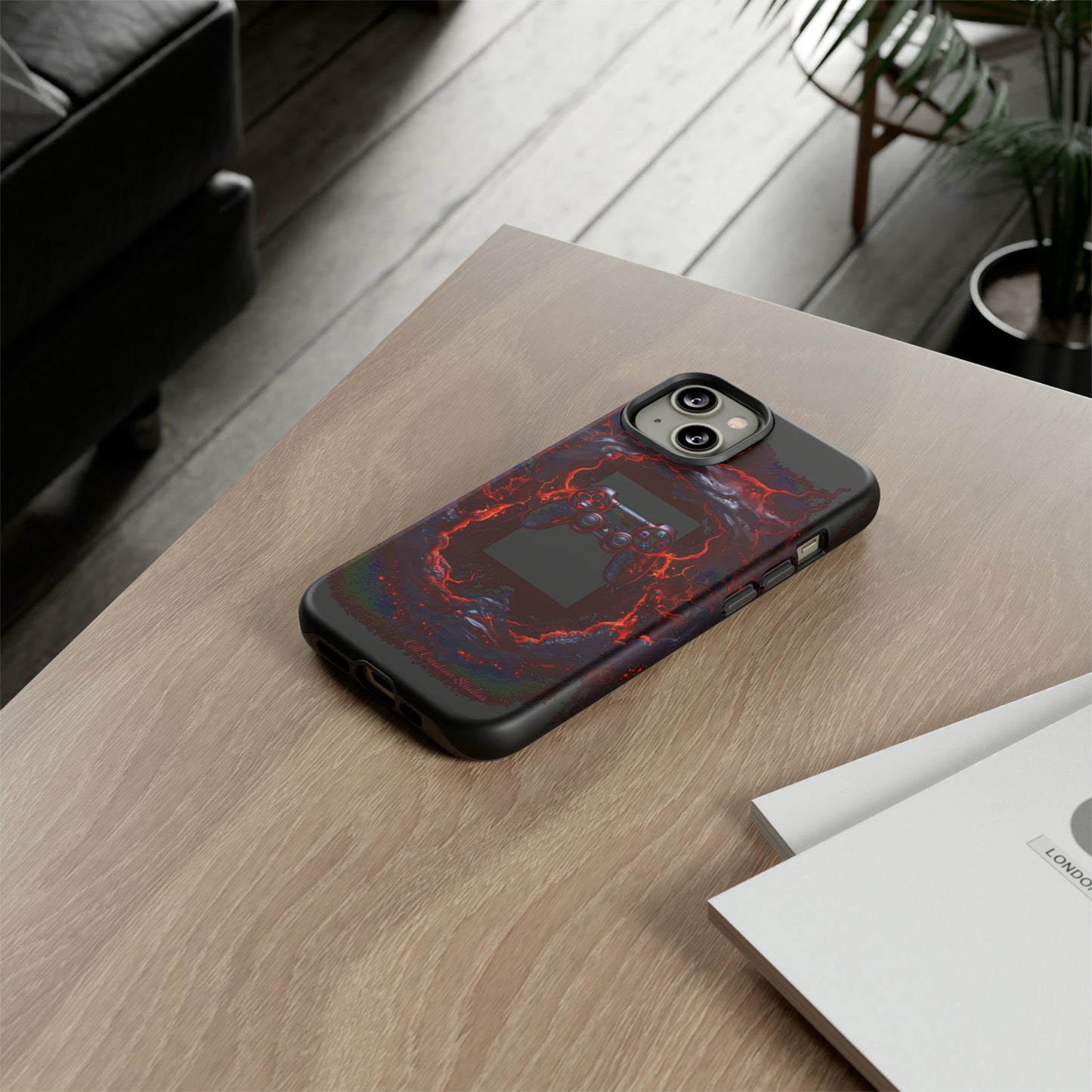 "InfernoGamer Plasma Burst" -Tough iPhone Cases